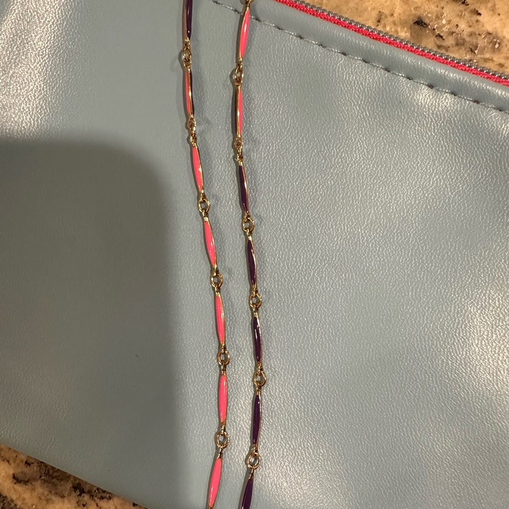 TOVA - Dawnie Necklace - Pink - Picture 4 of 4